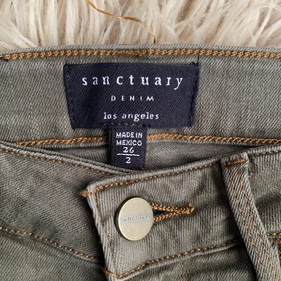 Sanctuary Social Ankle Skinny Jean- Camo - Picture 5 of 9